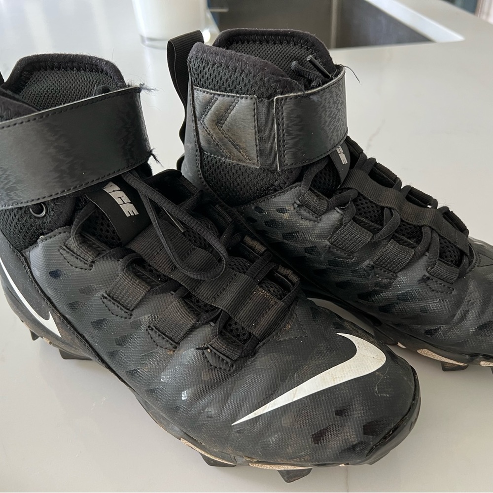 Nike Force high top football cleats